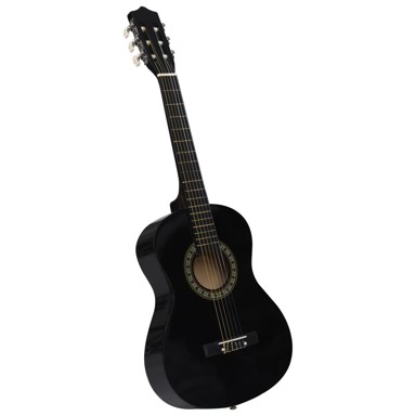 Klasična gitara za početnike i djecu 1/2 34", crna